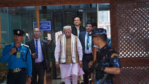भारतीय विद्युत् मन्त्री काठमाडौँमा